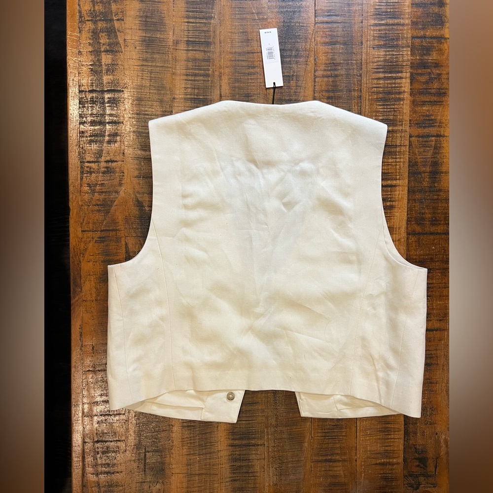 Vest  linen cream Banana Republic - Picture 6 of 9